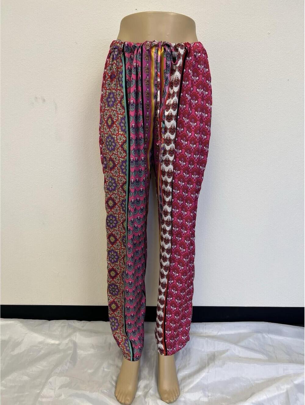 Josie Women Summer Pants Sz Xl Boho